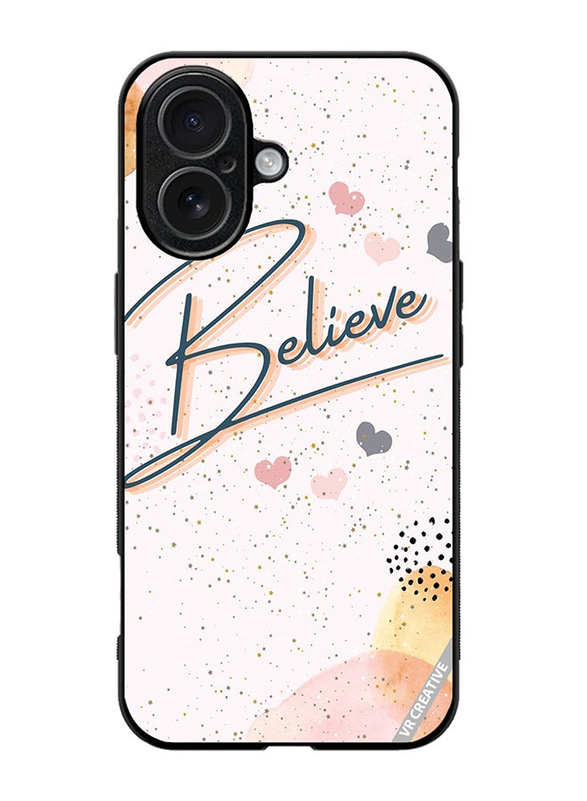 VR CREATIVE Protective Case Cover For Apple iPhone 17 Believe Design Multicolour