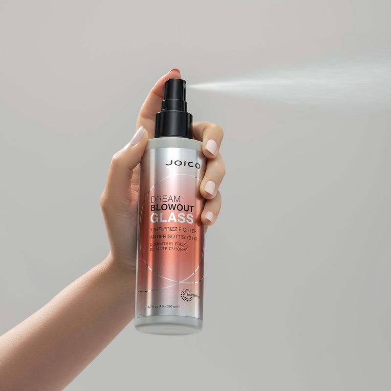 Joico Dream Blowout Glass 72-Hour Frizz Fighter | Humidity Control | Glass-Like Shine | Hydrate & Smooth | For Most Hair Types | 6.7 Fl Oz - Image 5