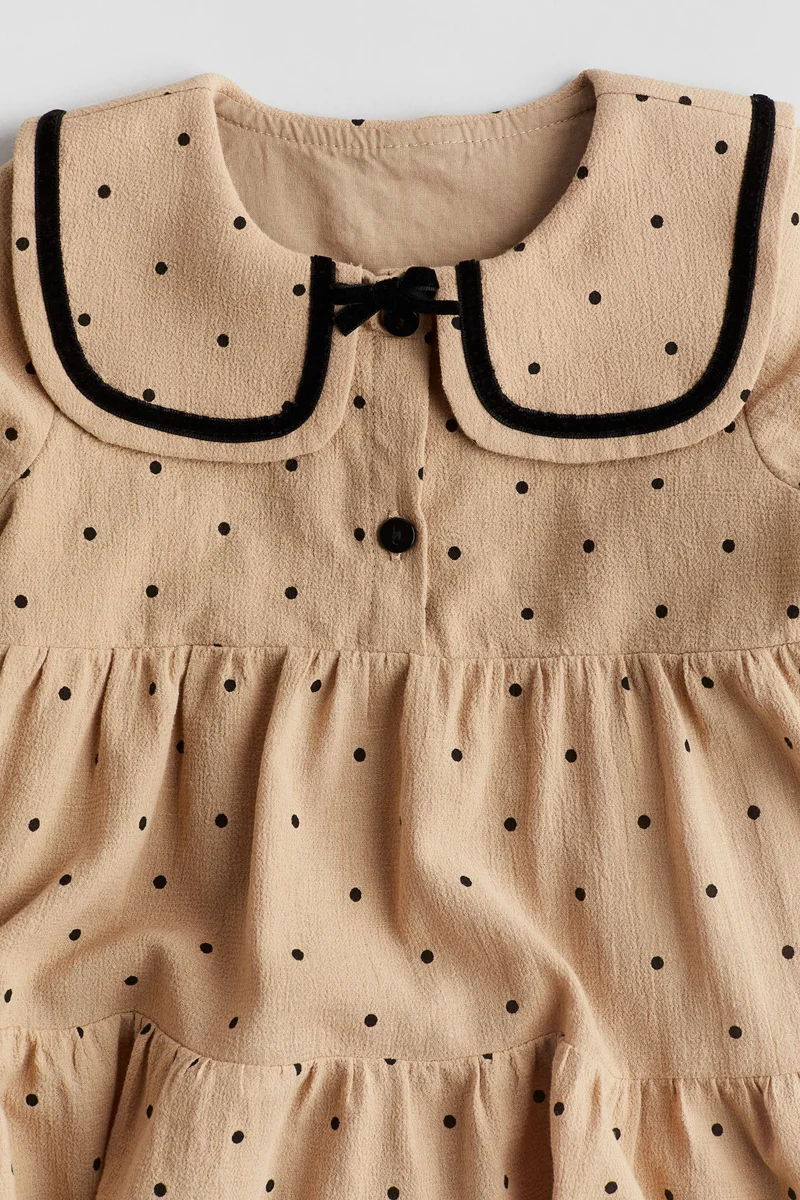 H&M Collared cotton dress