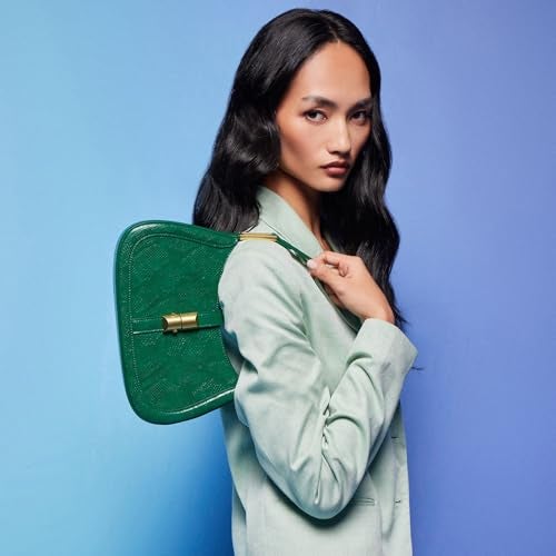 Miraggio Womens Aria Shoulder Bag Stylish | Small Handbag | For Travelling, Party & Everyday Use | Gift, Green - Image 2