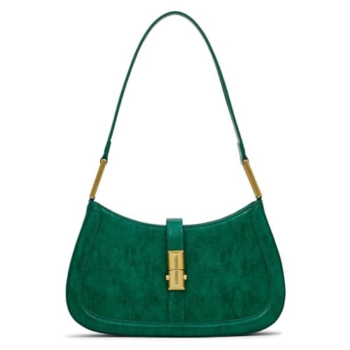 Miraggio Womens Aria Shoulder Bag Stylish | Small Handbag | For Travelling, Party & Everyday Use | Gift, Green - Image 1