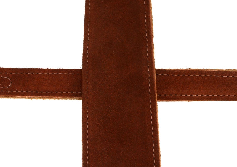 Levy's Leathers 2" Suede Leather Strap Brown,Brown - Image 3