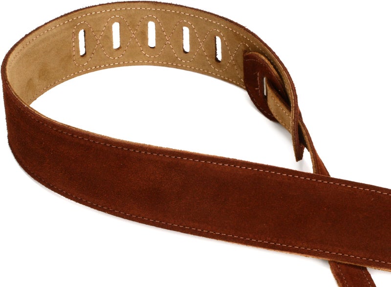 Levy's Leathers 2" Suede Leather Strap Brown,Brown - Image 5