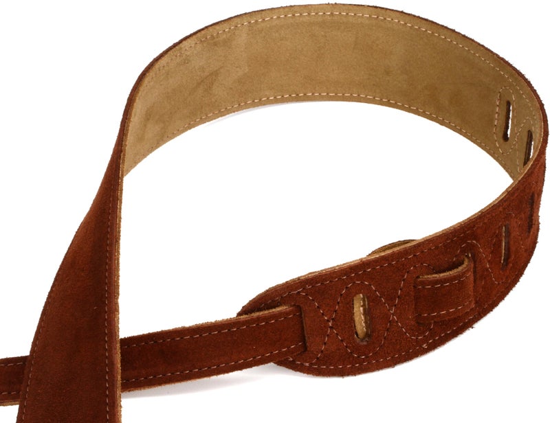 Levy's Leathers 2" Suede Leather Strap Brown,Brown - Image 4