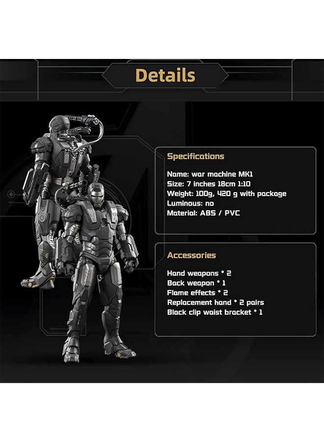 عام شخصية عمل 7 بوصة، مجموعات مفصلية قابلة للحركة، رسوم جميلة بالكثير من الاكسسوارات، ألعاب تحصيلية (مقياس 1/10). - Image 5