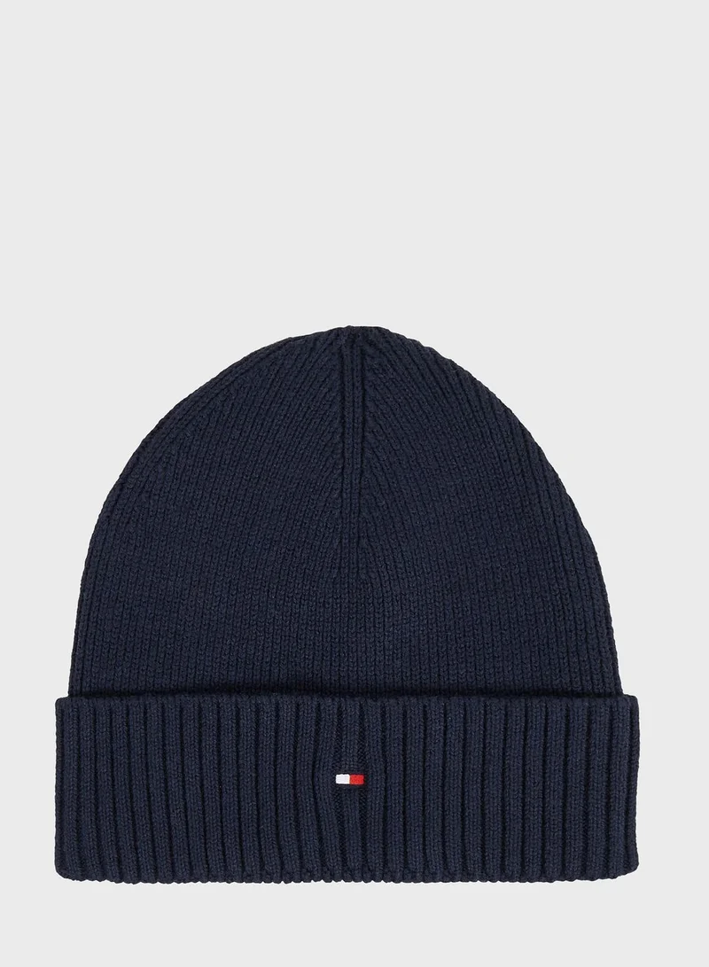TOMMY HILFIGER Logo Knitted Beanie