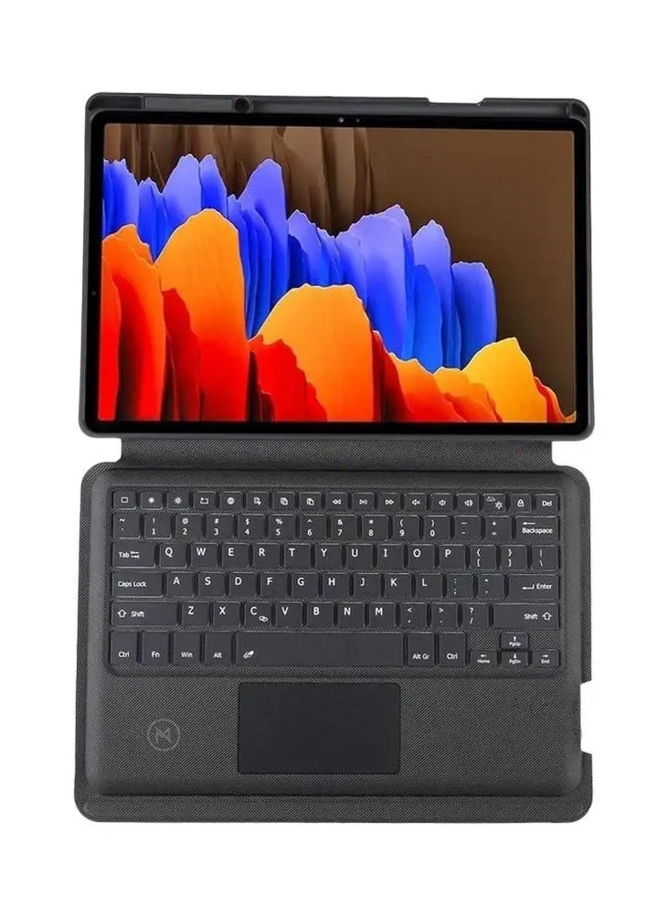 Max & Max Max & Max Samsung Galaxy Tab S9 Plus Keyboard Case, Black  - Image 1