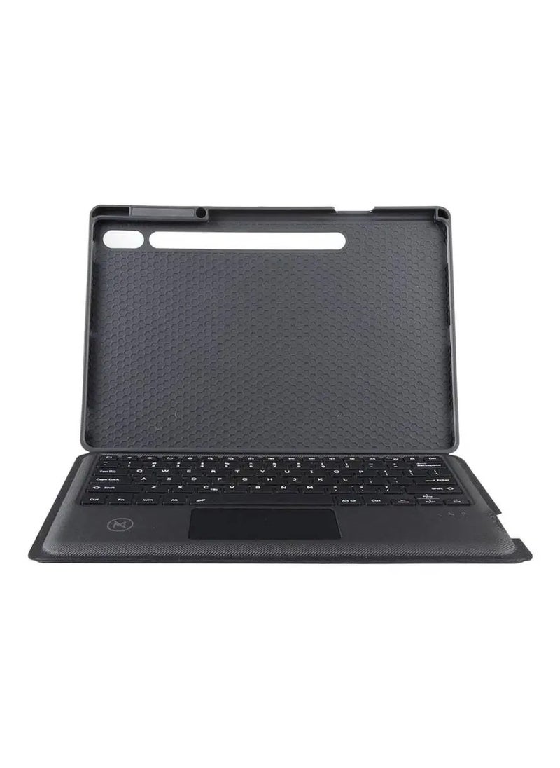 Max & Max Max & Max Samsung Galaxy Tab S9 Plus Keyboard Case, Black  - Image 2