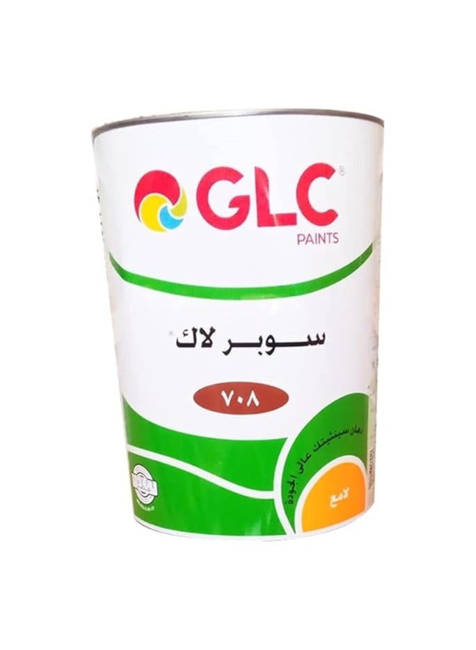 GLC Super Lacquer Wood Paint Light Brown 1kg
