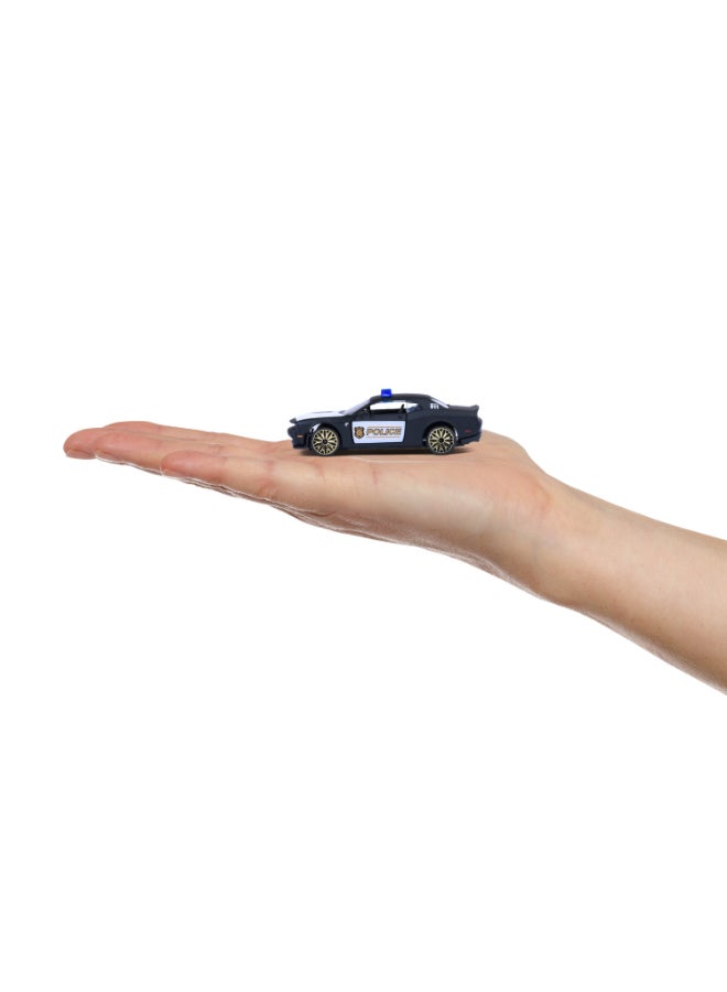 Majorette Rescue World 5 Pieces Diecast Giftpack, 5 International Police Cars, 1:64 Scale Metal Toy Vehicles with Freewheel, Suspension and Opening Parts, 7.5 cm, Ages 3+ - Image 4