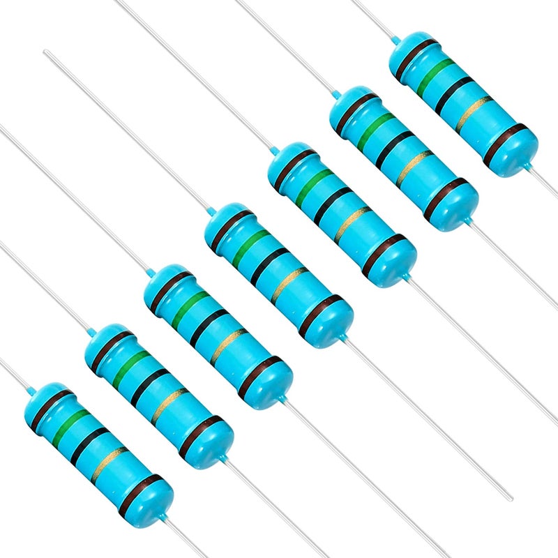 CHANZON 30pcs 2W 15 Ω ohm Metal Film Fixed Resistor 0.01 ±1% Tolerance 15R MF Through Hole Resistors Current Limiting Rohs Certificated - Image 1