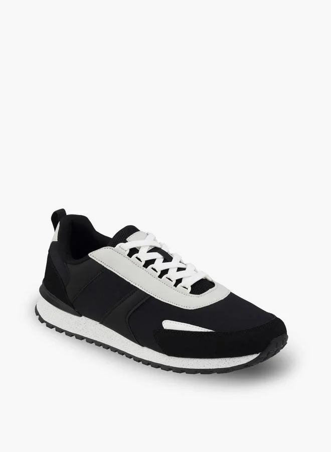 ال بي ال من شو اكسبرس Men Textured Lace-Up Ankle Sneakers