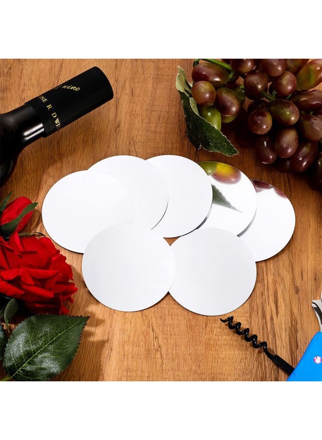 Skyley 120 Pieces Silver Wine Pourer Disc Wine Stopping Pour Spout Disks Aluminum Foil Wine Pourer Disc Whisky Wine Spout Disks Thin Reusable Wine Pour Disks for Wine Beverage Beer Liquid Dispenser - Image 5