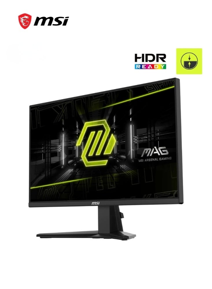 MSI MAG 255F E20 | 24.5-Inch FHD 1920x1080 Gaming Monitor | 200Hz | HDR Ready, AMD FreeSync Premium, Eye Care, AI Vision | HDMI 2.0b, DP 1.2a, Frame-Less, Tilt Adjustable, Vesa Mount | Black - Image 3