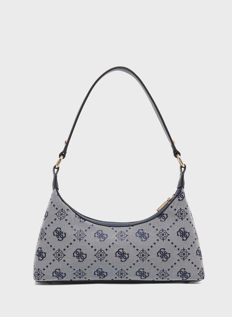 GUESS Neda Top Zip Shoulder Bag  - Image 2