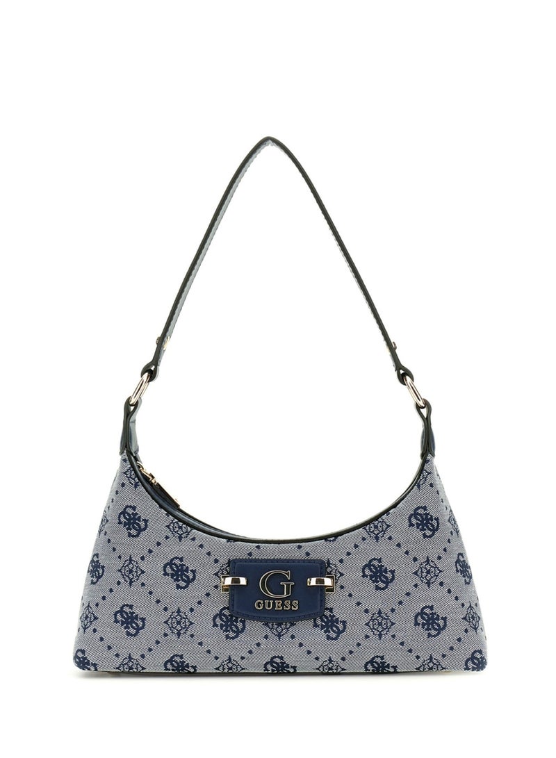 GUESS Neda Top Zip Shoulder Bag - Image 1