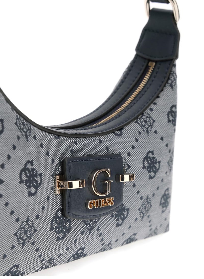 GUESS Neda Top Zip Shoulder Bag - Image 3