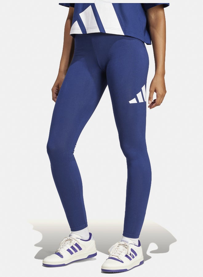 Adidas Essentials Big Logo Cotton Leggings - Image 1