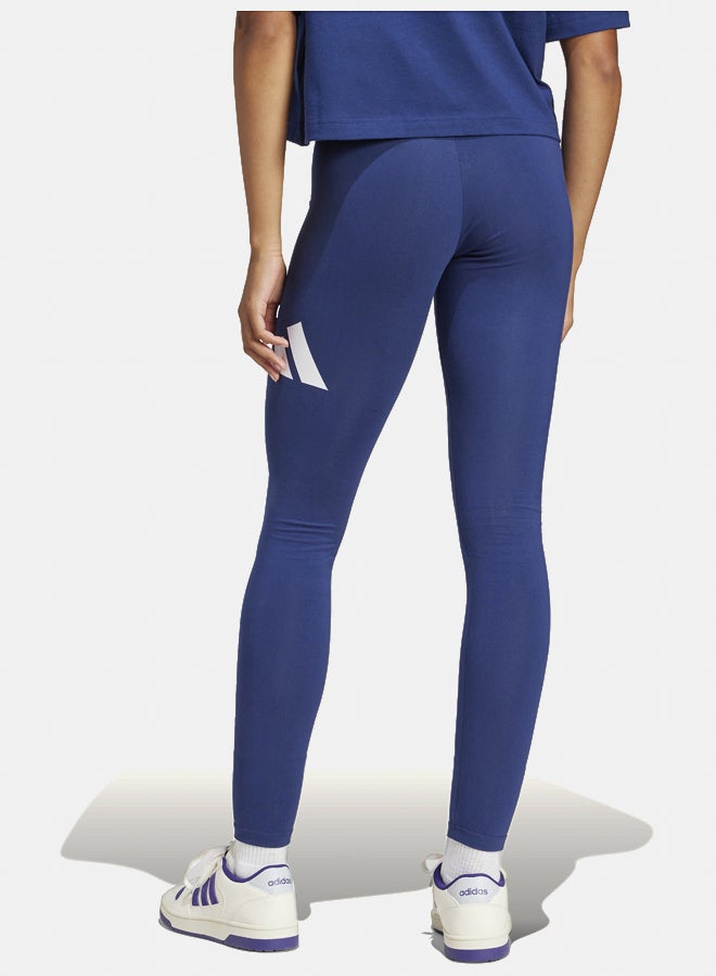 Adidas Essentials Big Logo Cotton Leggings - Image 4