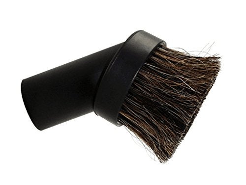 GIBTOOL Vacuum Attachment Replacement Round Dusting Brush Soft Bristle 1.25" 1-1/4" 32mm Black Brush for 1.25'' Vacuum Hose Vacuum brush - Image 2