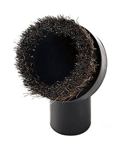 GIBTOOL Vacuum Attachment Replacement Round Dusting Brush Soft Bristle 1.25" 1-1/4" 32mm Black Brush for 1.25'' Vacuum Hose Vacuum brush - Image 4