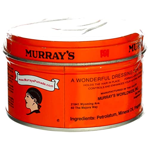 Murrays Murray's Hair Dressing Pomade, Superior 3 Ounces (Pack of 4) - Image 4
