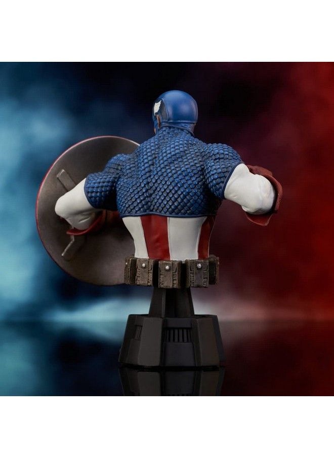 DIAMOND SELECT TOYS Marvel Comics: Captain America 1:7 Scale Resin Bust  - Image 5