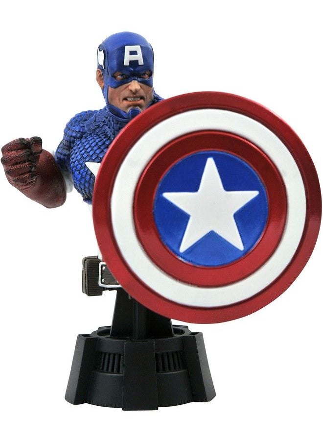 DIAMOND SELECT TOYS Marvel Comics: Captain America 1:7 Scale Resin Bust  - Image 2