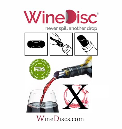 WineDisc The Original Drop Stopping Flexible Pour Spout (10) - Image 4