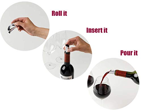 WineDisc The Original Drop Stopping Flexible Pour Spout (10) - Image 5