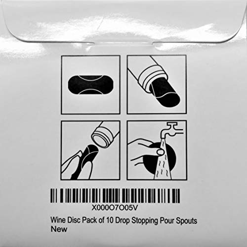 WineDisc The Original Drop Stopping Flexible Pour Spout (10) - Image 3