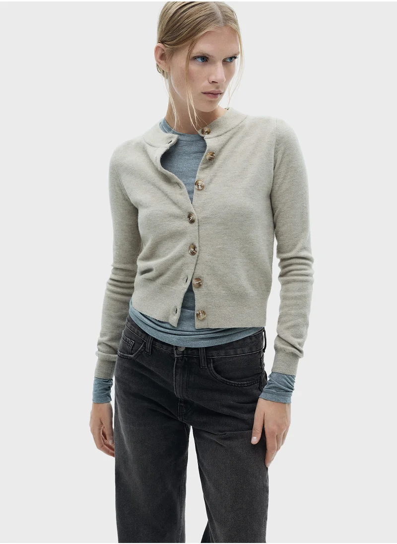 MANGO Miami Medium-Rise Straight-Fit Jeans