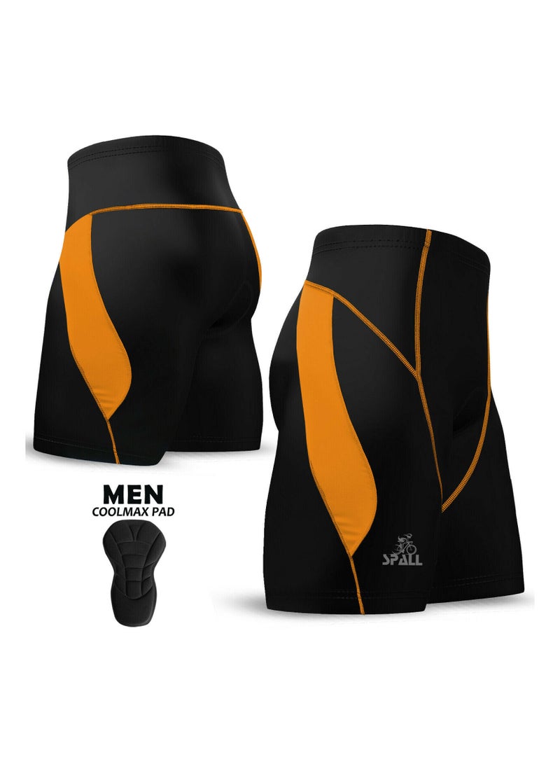 Spall Men'S Cycling Shorts Summer Quick Dry Padded Bike Shorts - Image 1