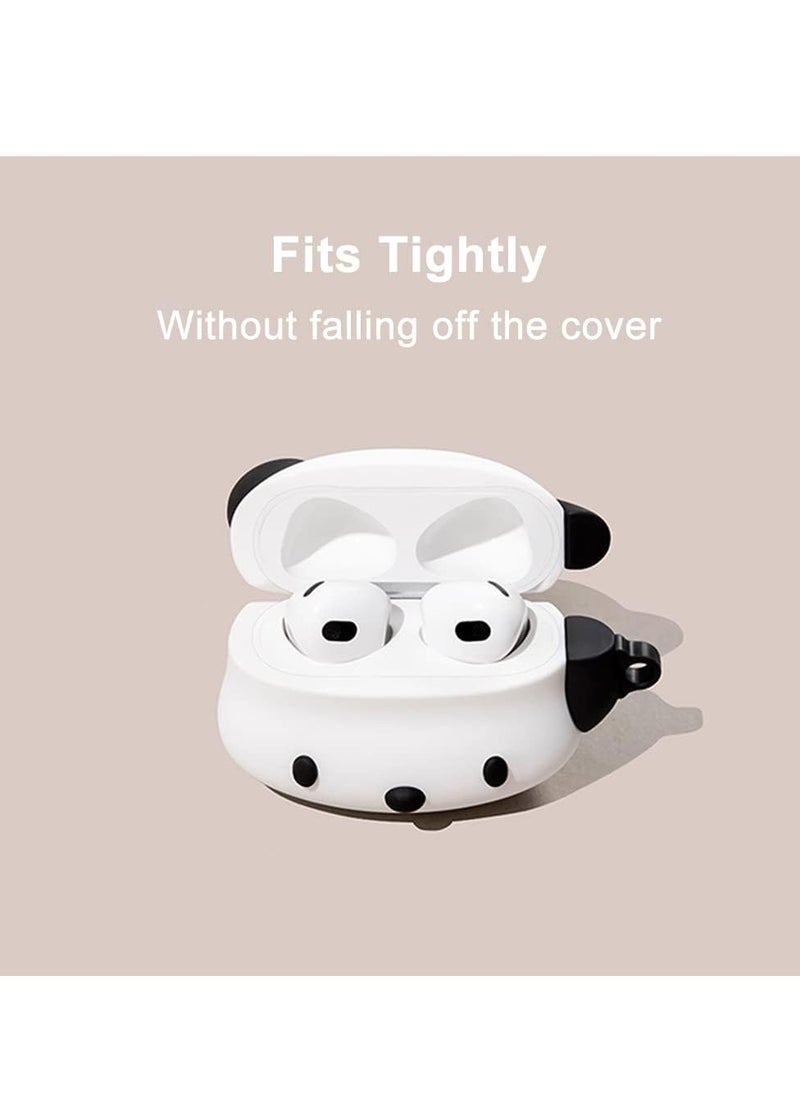 Generic - AirPods 1/2 and Case Soft Silicone Shockproof Cover for Apple Airpods 1/2, New 3D Cute Creative Case Skin with Keychain Design - Image 1