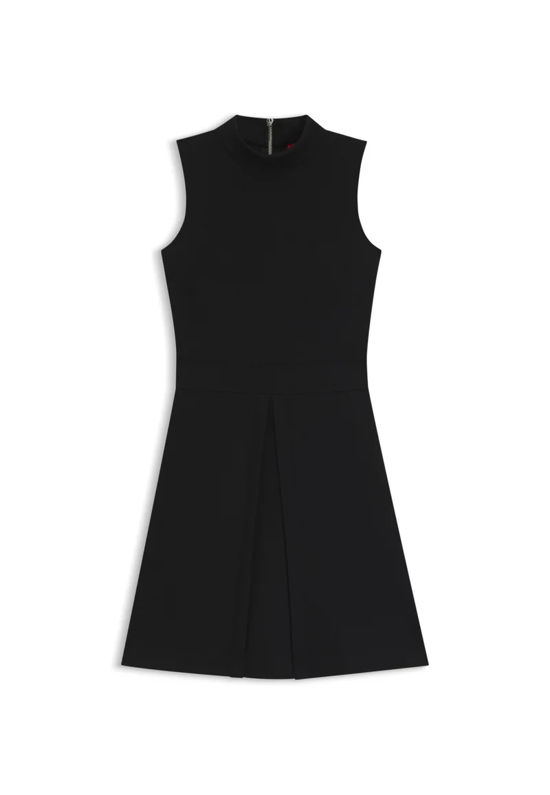 HUGO  Sleeveless jersey dress with pleated skirt for Women | Best Price UAE