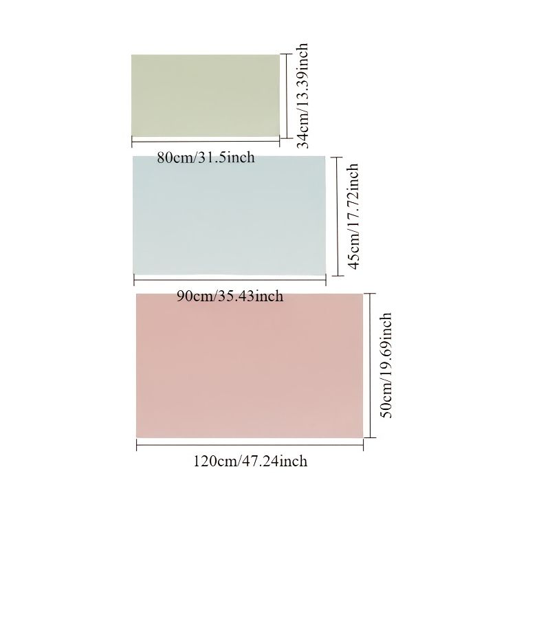 Customizable Pink Desk Pad 31.5x13.78 Inch Office Mouse Mat Study Desktop Decor - Image 5