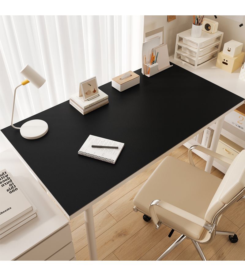Customizable Pink Desk Pad 31.5x13.78 Inch Office Mouse Mat Study Desktop Decor - Image 1