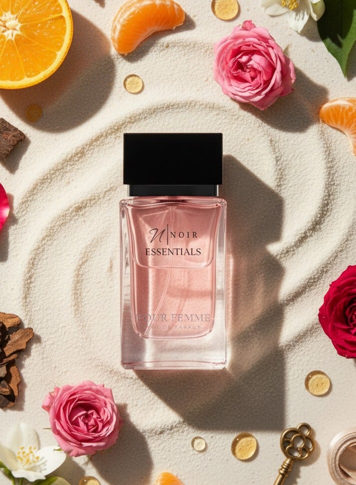 نوير إيسنشيلز بور فام أو دي بارفان | عطر نسائي لا يُقاوَم بنفحات غورا ماند | فراولة مرحة وبوبكورن مكرمل | عطر يدوم طويلاً أو دي بارفان 80 مل - Image 2