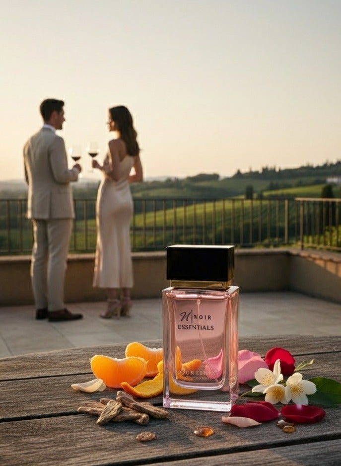 نوير إيسنشيلز بور فام أو دي بارفان | عطر نسائي لا يُقاوَم بنفحات غورا ماند | فراولة مرحة وبوبكورن مكرمل | عطر يدوم طويلاً أو دي بارفان 80 مل - Image 3