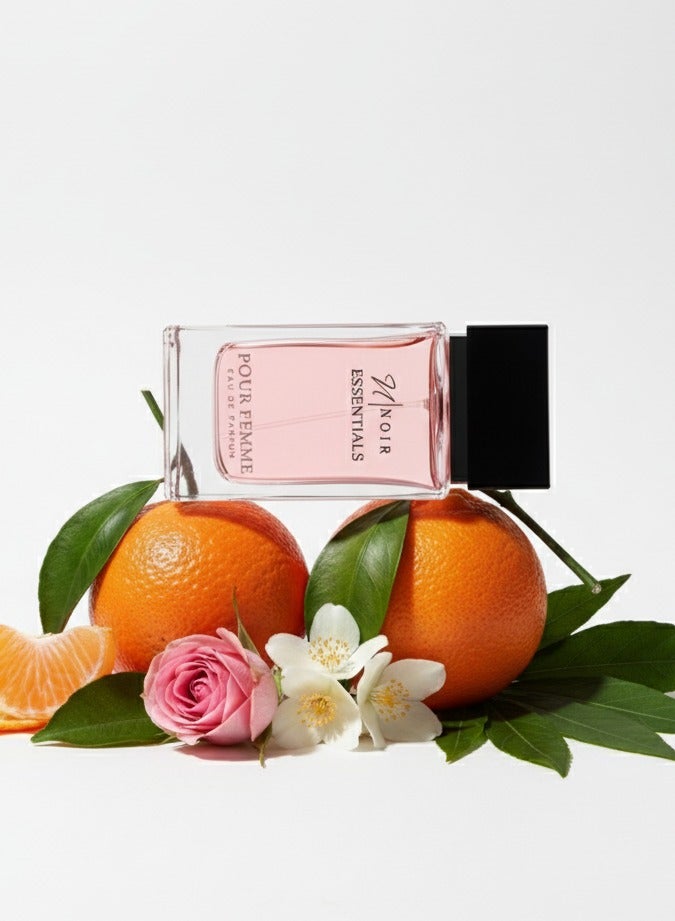 نوير إيسنشيلز بور فام أو دي بارفان | عطر نسائي لا يُقاوَم بنفحات غورا ماند | فراولة مرحة وبوبكورن مكرمل | عطر يدوم طويلاً أو دي بارفان 80 مل - Image 5