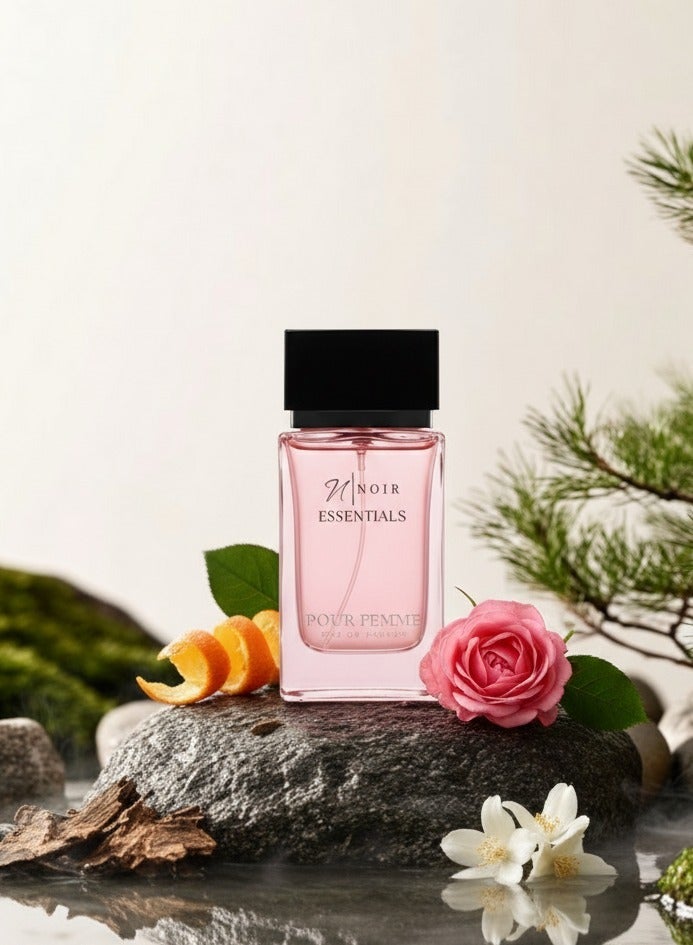 نوير إيسنشيلز بور فام أو دي بارفان | عطر نسائي لا يُقاوَم بنفحات غورا ماند | فراولة مرحة وبوبكورن مكرمل | عطر يدوم طويلاً أو دي بارفان 80 مل - Image 4