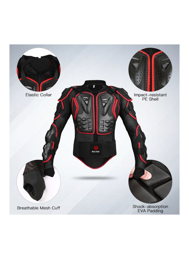 Generic New Motorcycle Protective Jacket 58x8x44cm Strong Heat Dissipation And Better Protection  - Image 3