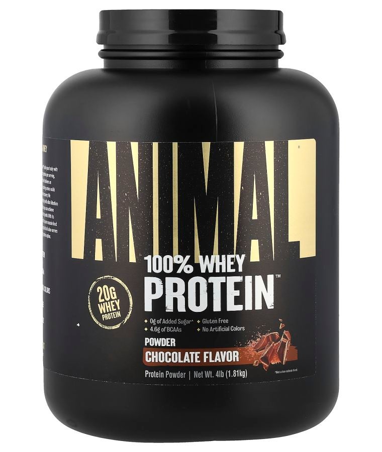 ANIMAL 100% Whey Protein™ Powder Chocolate Fudge 4 lb (1.81 kg)