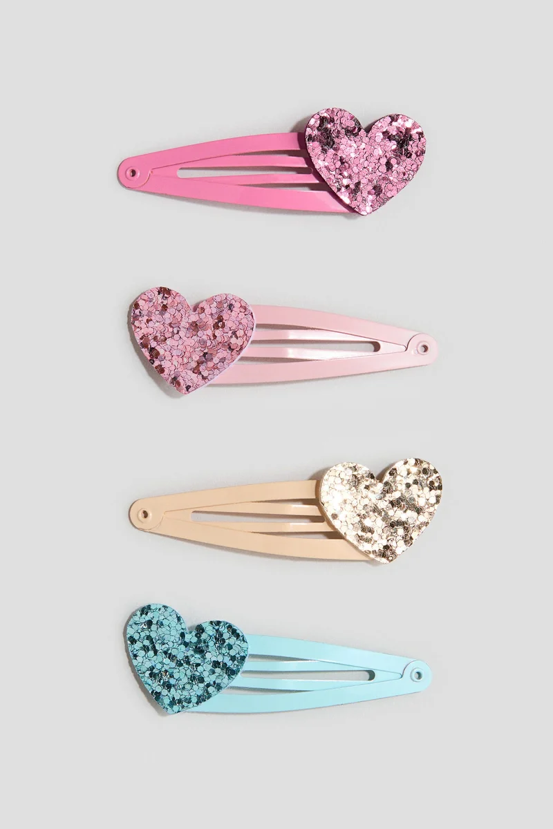 H&M 4-pack hair clips