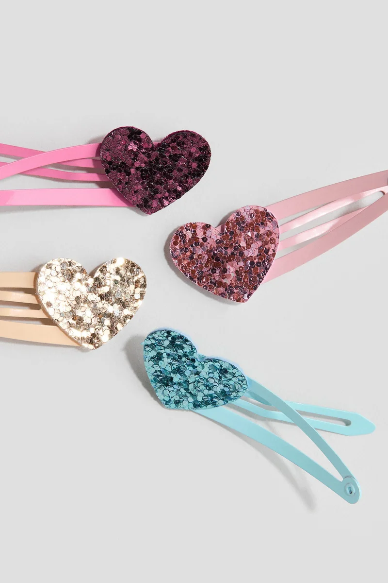 H&M 4-pack hair clips