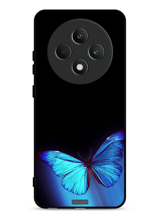 Tolwak Oppo Reno12 F 5G Protective Case Cover Butterfly Art  - Image 1