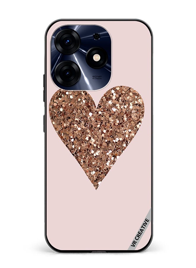 VR CREATIVE Protective Case Cover For Tecno Spark 10 Pro Sparkling Love Design Multicolour - Image 1
