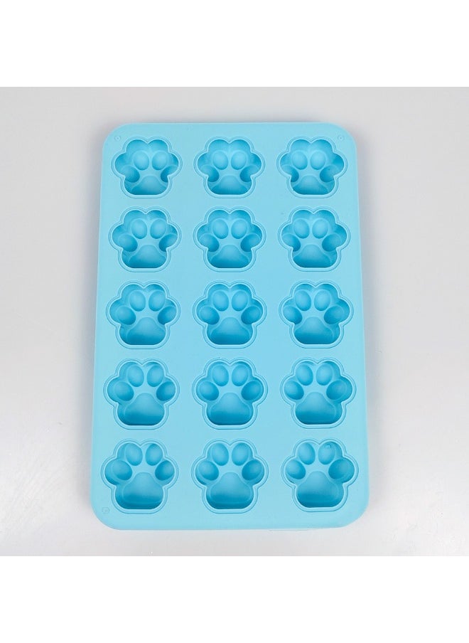 2PCS Cat Paw Silicone Chocolate Cake Molds, Ice Cube Trays, Jelly Baking, Handmade Soap, Epoxy Molds