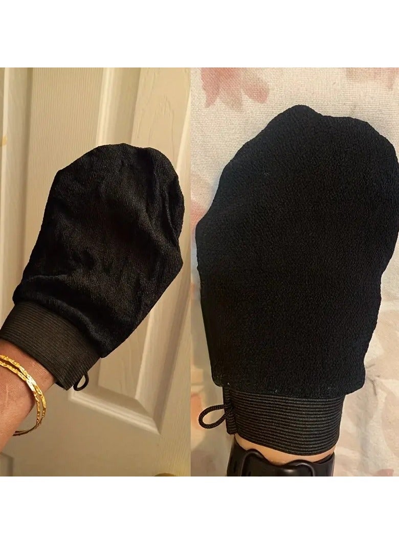 ORiTi Deep Exfoliating Mitt,100% Viscose Fiber Scrub Body Wash Cleaner Bath Exfoliating Mitts For Cleaning Slough Off Dead And Dirt  - Image 5