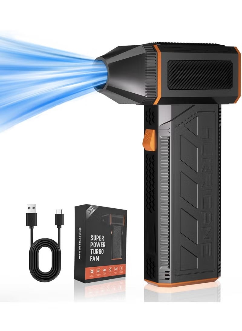 Hurricane - F31 Turbo Air Duster, BBQ Air Blower & Charcoal Fan | 130,000 RPM Cordless Compressed Air Blower for BBQ, Charcoal Grills, Electronics, & 120W Brushless Motor for Precision Cleaning - Ultra-Powerful 120W Motor with Adjustable Speeds - Image 1